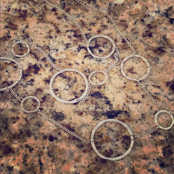 Silver Statement Necklace - Picture 4 of 8